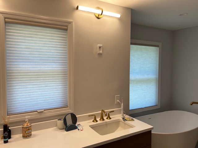 Hunter douglas 3 4 inch cordless light filtering cellular shades ridgewood nj